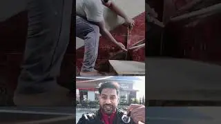 How to fix tiles on stairs while constructing house ,innovative video #tiles #stairs #tilefixing