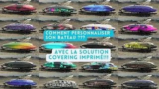 🔥 Designs Imprim&eacute;s sur Film Adh&eacute;sif : Transforme Ton Bateau en &OElig;uvre d&rsquo;Art avec WrappingBoat!!!
