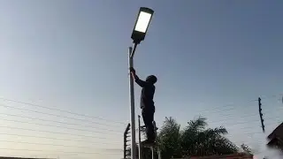 Cost Of Solar Street Lights, CCTV Cameras, Electric Fence Wire Installation In Benin City Nigeria.