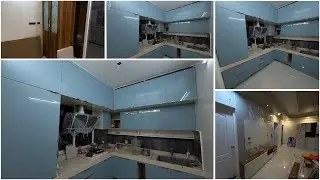Ep-7 Acrylic Modular Kitchen | Home Interior In Chennai | Flat Decor In Chennai | Ph:9789951863
