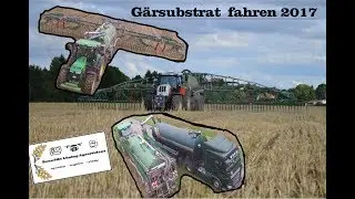 Gärsubstrart Fahren 2017/John deere + 30m³ Kotte Garant / Steyr + 18m³ Kotte Garant