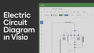 Create Your FIRST Electric Circuit Diagram with Microsoft Visio in Just 5 Minutes
