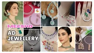 Meesho AD jewellery Haul ✨ | Meesho jewellery ✨ #meesho #mtrendybutterfly #jewellery #adjewellery