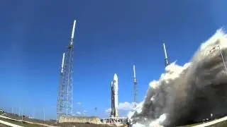 Liftoff of Atlas V Carrying the X-37B and LightSail