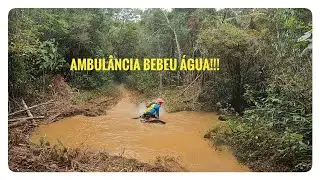 3° TRILHÃO DE MONSENHOR IZIDRO | A AMBULÂNCIA BEBEU ÁGUA !!!