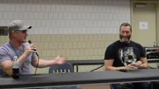 Crypticon 2018 St Joseph MO Freddy vs Jason panel Ken Kizinger & Zack Ward Fri 7-13-18