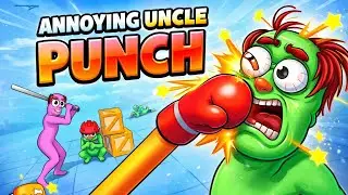 Annoying Uncle Ko Aaj Sabak Sikha Diya 😂 | Funny Punch Game 🎮