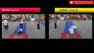 Finale du Tir de pr&eacute;cision 2018 &agrave; Nyons : Dylan ROCHER vs Henri LACROIX