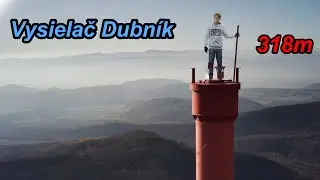 1. Najvyššia stavba na Slovensku - vysielač Dubník 318m