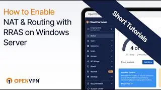 How to Enable NAT & Routing with RRAS on Windows Server