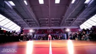P&oacute;łfinał Bboying Kids -  Łukasz Szeligowski vs Skols | Wirująca Strefa 2014 | WWW.BREAK.PL