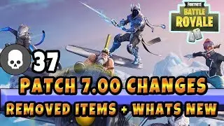 Newest Fortnite Patch Notes! Vaulted Items, Whats New In Season 7 Patch Notes 37 Kill Game!