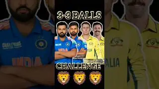 Rohit Sharma And Sherys Iyer vs Travis head And Marco Labuschagne 😱 Batting Challenge 🤯 #shortsfeed