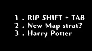 New Update New Strats | RIP shift tab