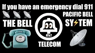 The Town & The Telephone 1950 The Bell Systems