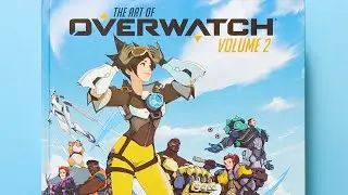 The Art of Overwatch Volume 2 (ASMR Book Flip Through)