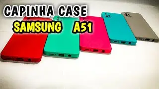 Capinha de silicone case do Samsung Galaxy A51!! capinha aveludada cm protetor #samsungGalaxy