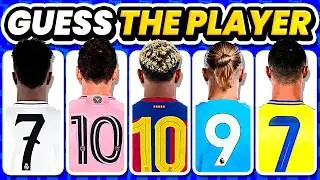 GUESS the FOOTBALL PLAYER by HIS BACK | QUIZ FOOTBALL TRIVIA 2025