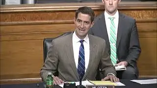 October 7, 2021: Senator Cotton Q&A During Senate Armed Services Committee Hearing