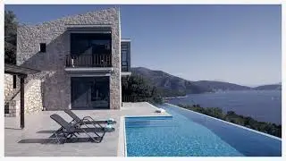 Villa Massalia - Infinity Lap Pool with Majestic Seaview over Sivota, Lefkada Island.