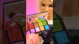 DIY Easy Doll Makeup #shorts
