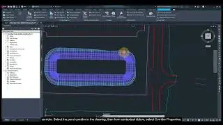 Add Berm Spillway to your Pond &ndash; Part 1 (Pond Modeling Course) #civil3d #modeling #grading #design