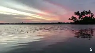 Grounded in Goa - A Scenic Sunset by The Lake