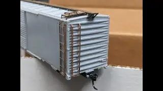HO Scale Resin Boxcar Build Part II  Body and Underframe Tips and Tricks