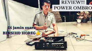 REVIEW!!! Power ombro 10A pakai driver safari 400w