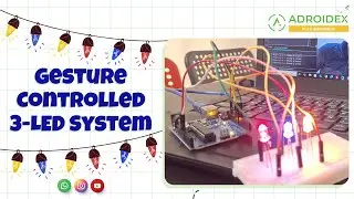 Gesture Controlled LED System  | Arduino + Python + Computer Vision