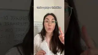 5 common Italian verbs and their prepositions