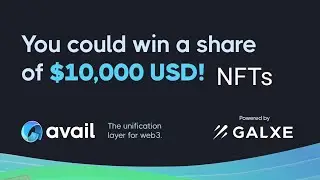 Avail Airdrop grand prize pool of $10,000 or NFT