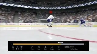 NHL&reg; 18 huge save by user goalie