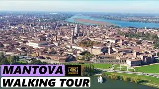 mantova walking tour | caminare centro citta di mantua | gopro 8 | 4k