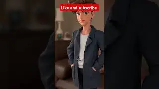 comedy joak between son and his friend for kids cartoon video