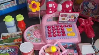 4 Minutes Satisfying Video with Unboxing Pink Rabbit Talking Cash Register 💸 💰