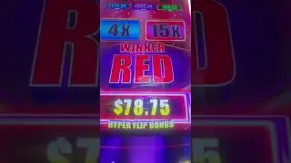 Отличный HYPER FLIP BONUS на игровом автомате Hyper link в Лас-Вегасе