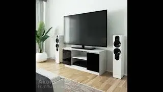Moderne TV-Kommode K120 | Stylvolles Wohnzimmer im Handumdrehen! 🛋️