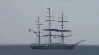 Tall Ship Stad Amsterdam rounding Buchaness Lighthouse@kintakintyea