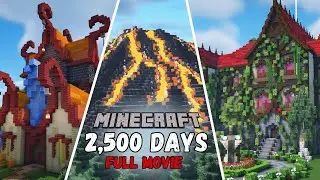 Building a Cottagecore Minecraft World [FULL MOVIE] | 2,500 Days in Minecraft Survival