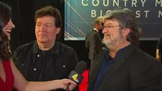 Shenandoah's Marty Raybon and Mike McGuire at the 2019 CMA Awards