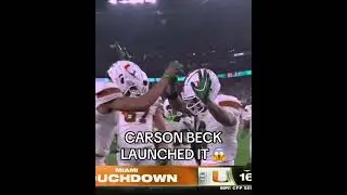 This Carson Beck TD cashed the 1H over 25.5 points 😅