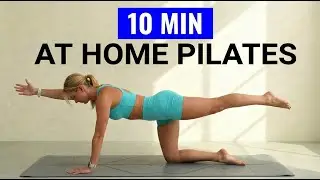 At Home Pilates Workout for Women Over 40 (Full Body) - 10 Min