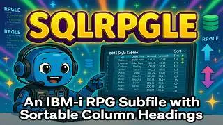 IBM-i SQLRPGLE - RPG Subfile with Sortable Column Headings