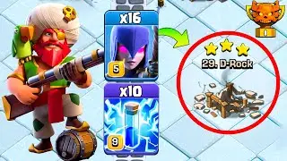 TH13 So Many Witches + Lightning Spell Strategy | How to Use Mass Witch With Lightning in TH13 CWL