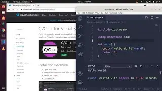 Как настроить Visual Studio Code для C/C++ в Ubuntu | Linux | C | C++ | GCC | G++ | CLANG | VSCODE