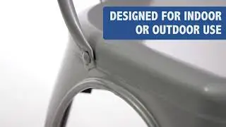 Flash Furniture Metal Stackable Chair