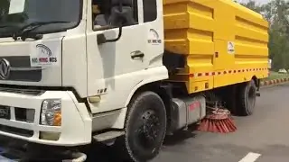 Modern Roads Cleaning Machine Islamabad Pakistan || Latest Technology in Pakistan