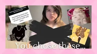 I recreate outfits my viewers sent me