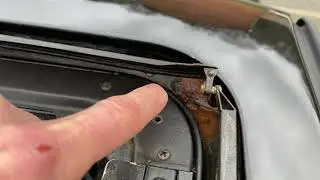 GOLF GTI MK2 sunroof and worst rust point